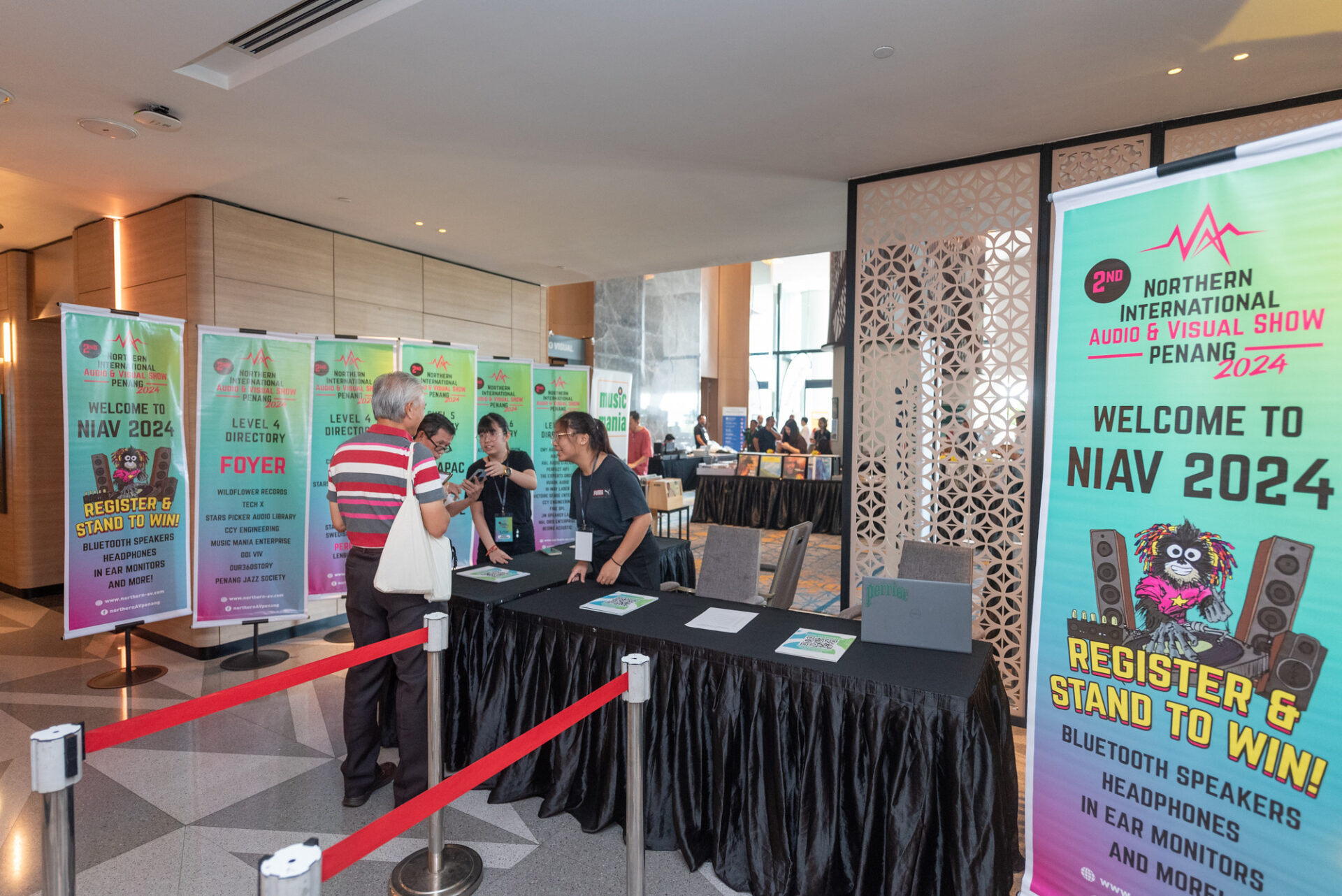 Northern International Audio & Visual Show-opening